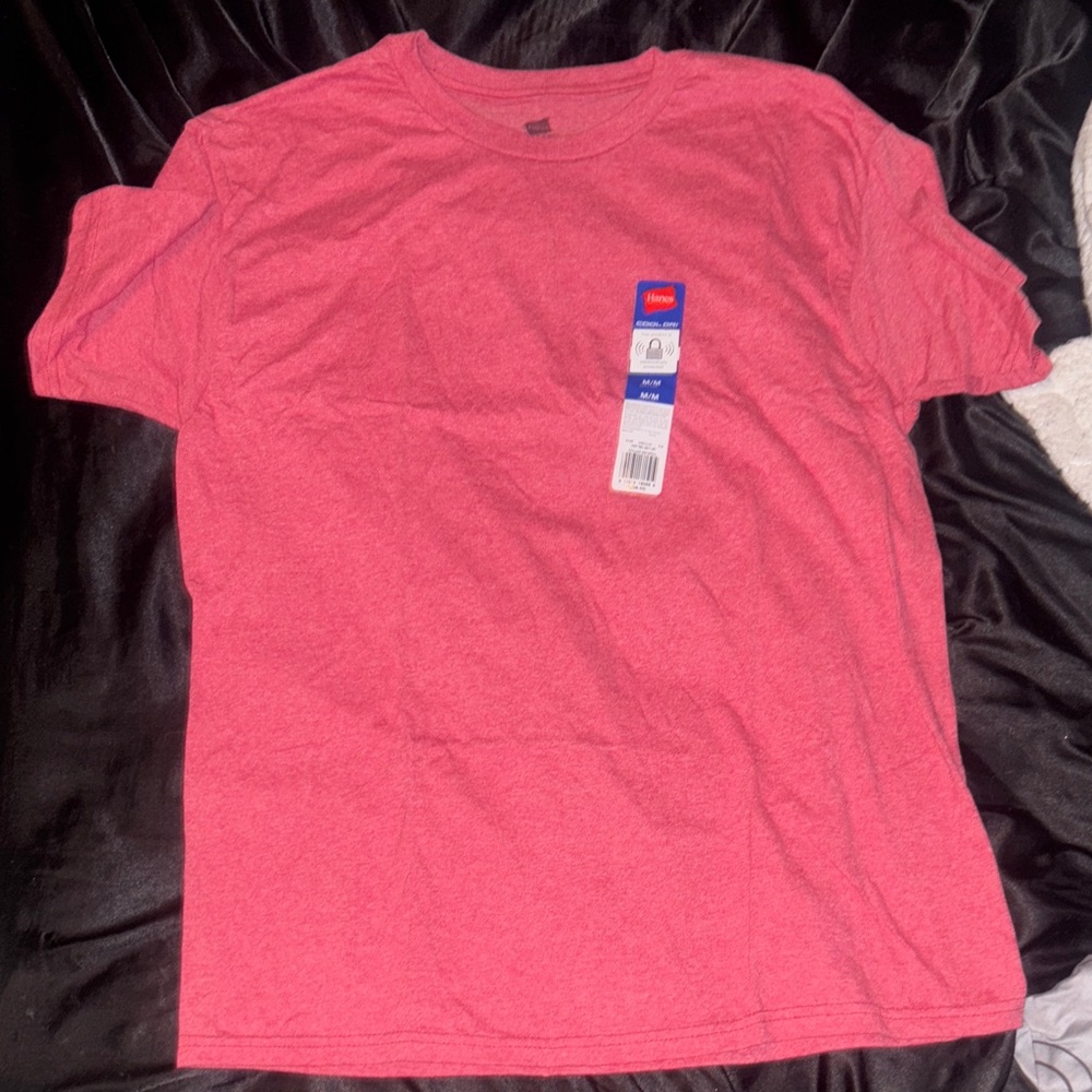 Hanes Women's Short Sleeve Pink Tee